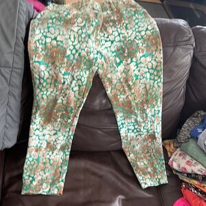 A pair of NY and Company pants, never worn, multicolored.